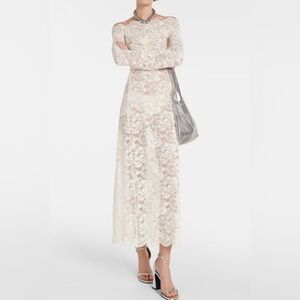 Paco Rabanne Cream Lace Fabric